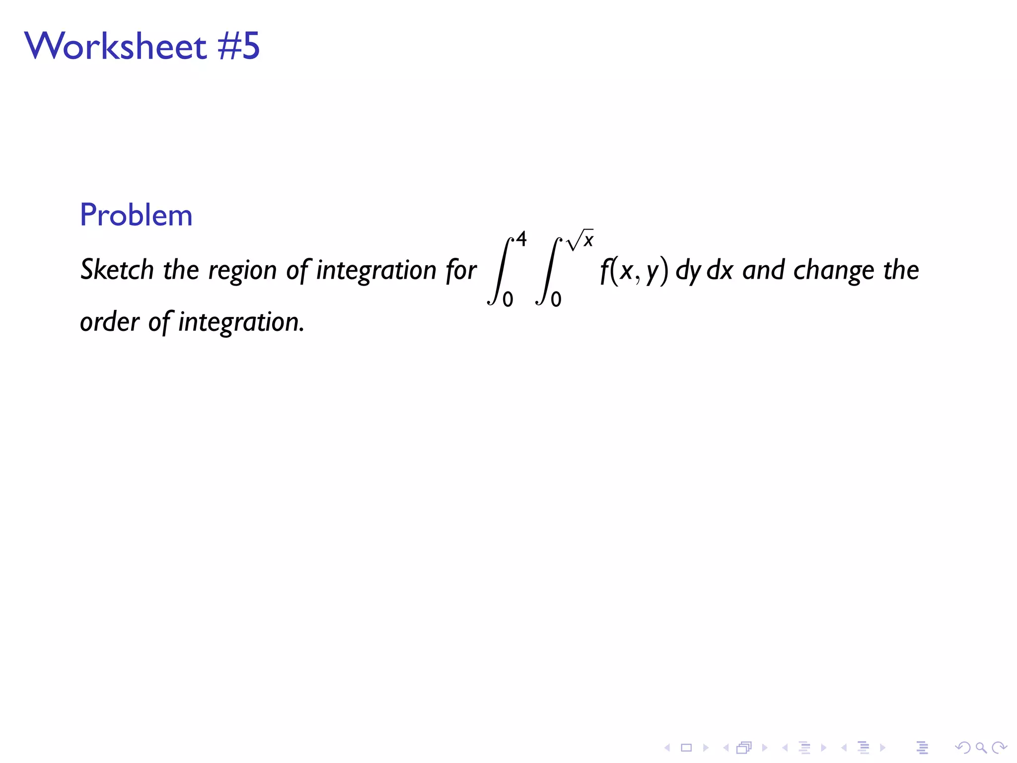 Lesson 19: Double Integrals over General Regions
