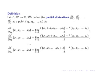 Lesson 19 Partial Derivatives