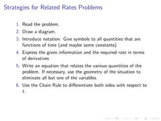 Lesson 19: Related Rates | PDF