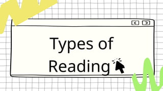 Types of
Reading
 
