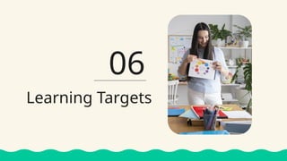 Learning Targets
06
 