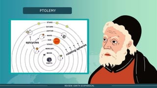 PTOLEMY
REVIEW: EARTH IS SPHERICAL
 