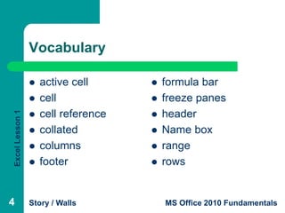 LESSON-2-GETTING-STARTED-MICROSOFT-EXCEL.ppt