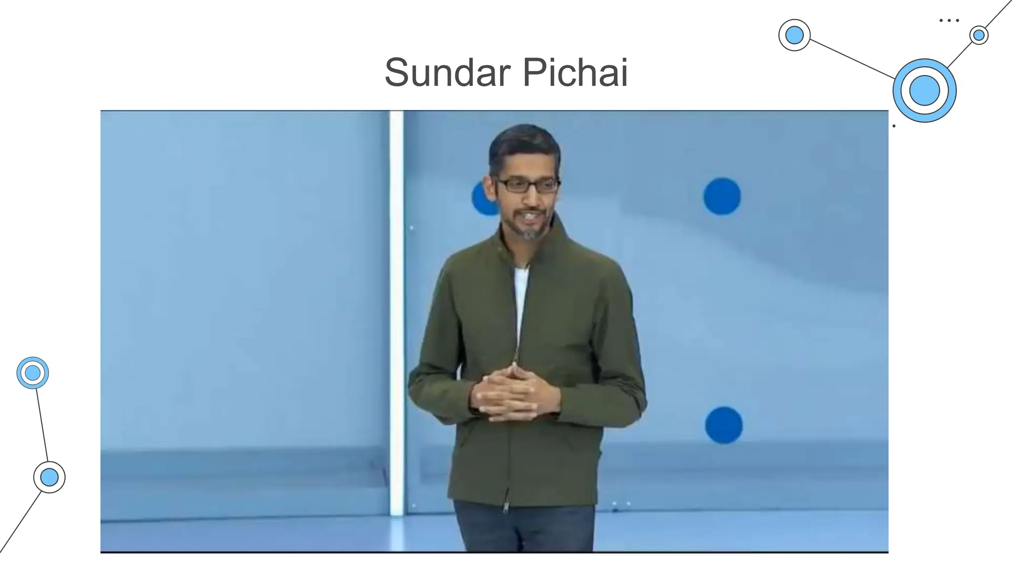 Sundar Pichai
 