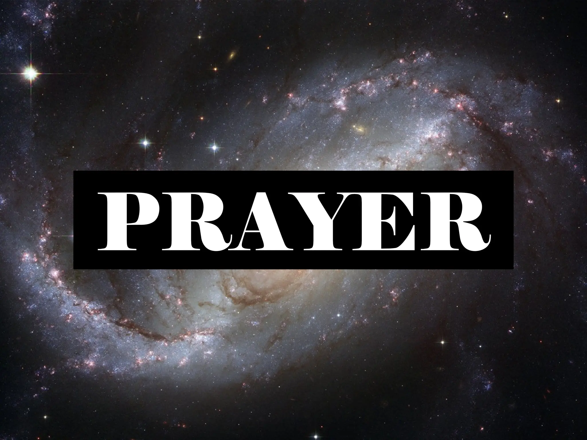 PRAYER
 