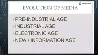 Lesson-2-The-evolution-of-media(1).ppttx | PPTX | Computer Networking ...