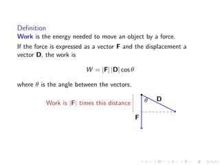 Lesson 2: Vectors and the Dot Product