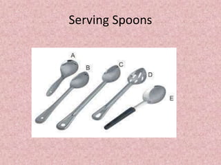 Serving Spoons
 