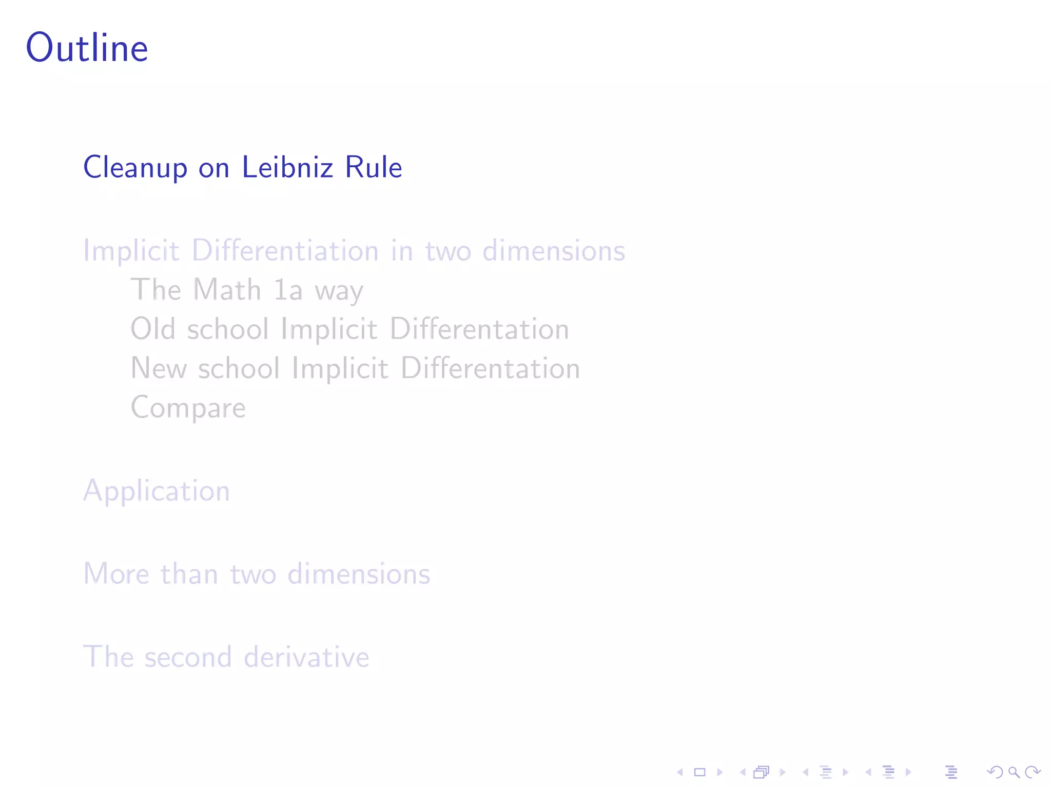 Lesson 24: Implicit Differentiation