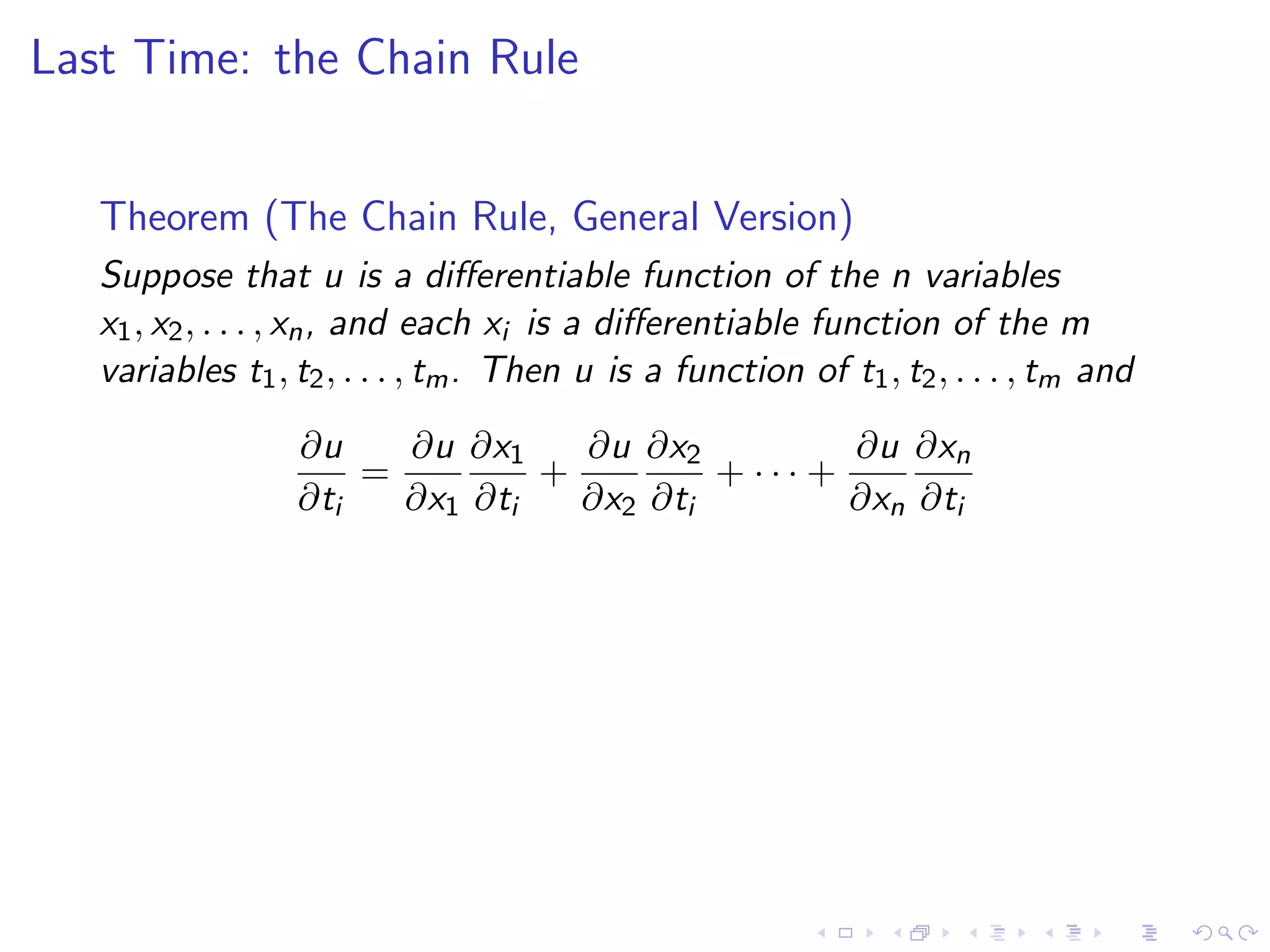 Lesson 24: Implicit Differentiation