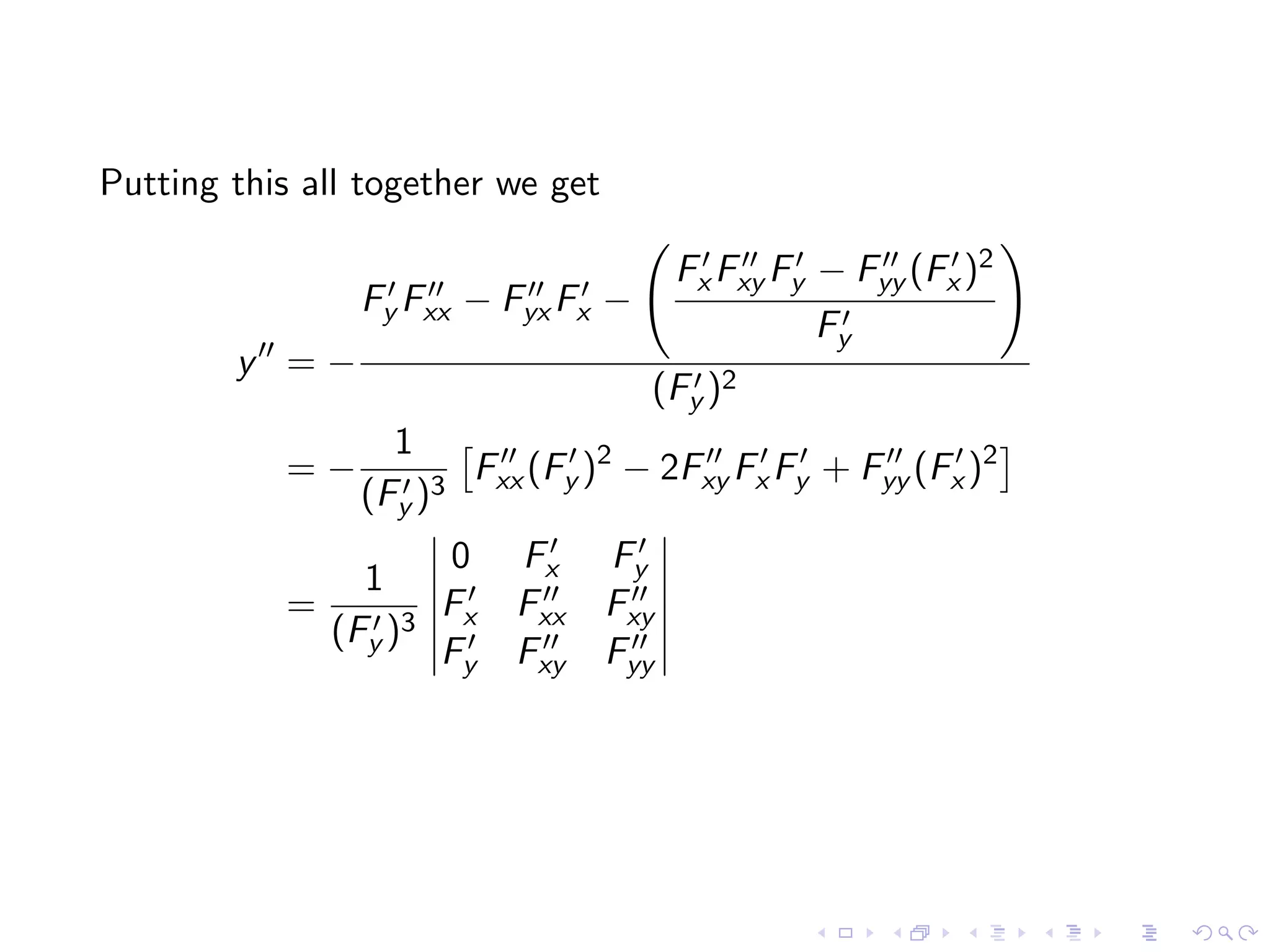 Lesson 24: Implicit Differentiation