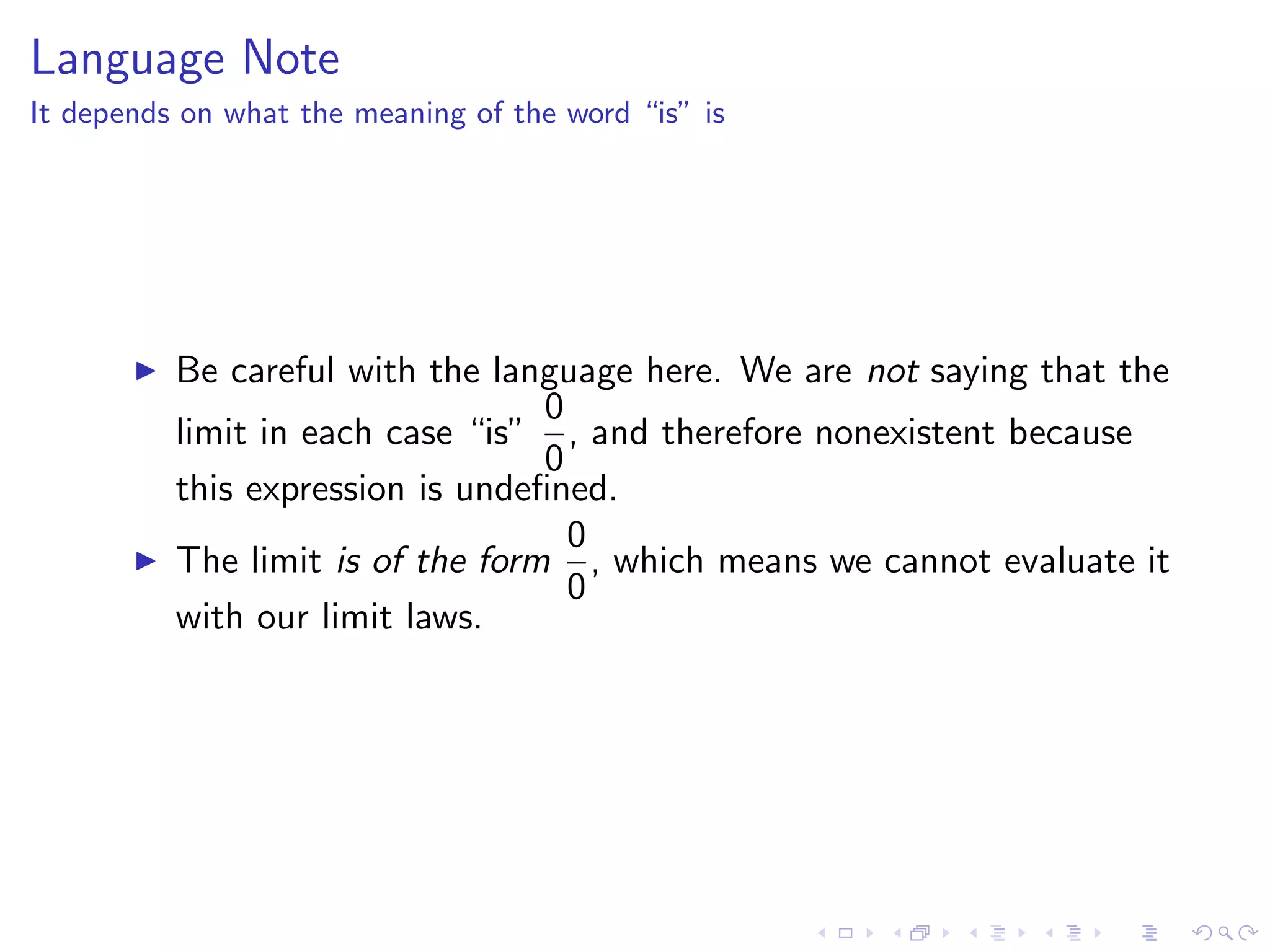 Lesson 25: Indeterminate Forms and L'Hôpital's Rule