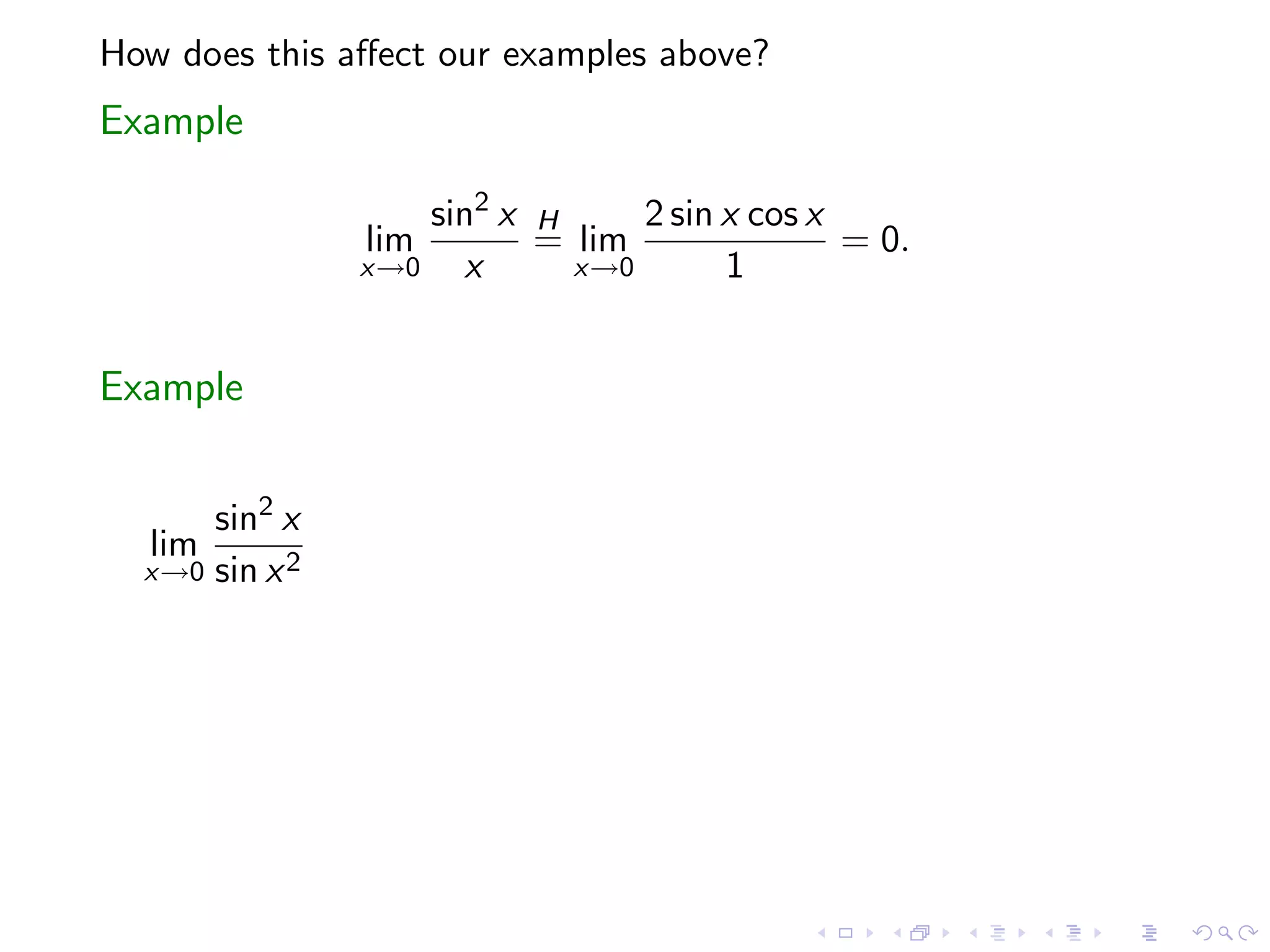 Lesson 25: Indeterminate Forms and L'Hôpital's Rule