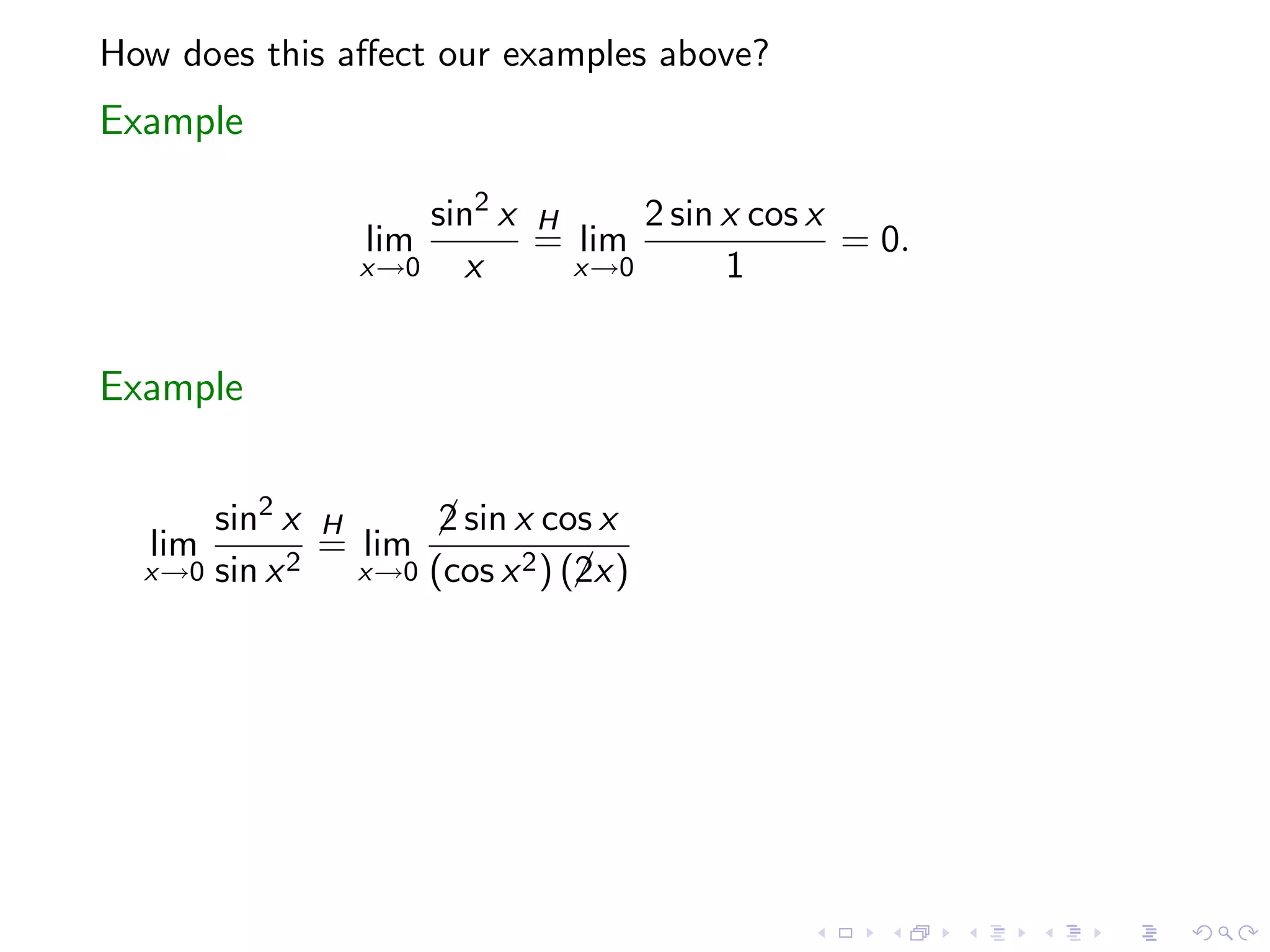 Lesson 25: Indeterminate Forms and L'Hôpital's Rule