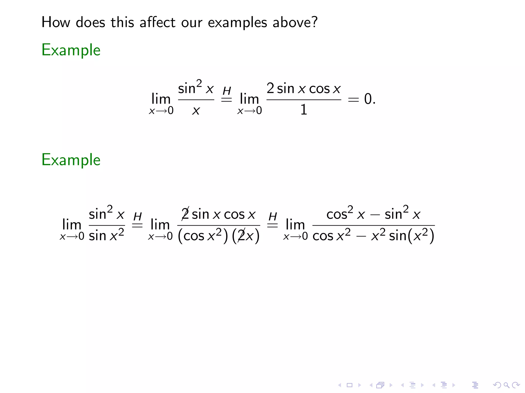 Lesson 25: Indeterminate Forms and L'Hôpital's Rule