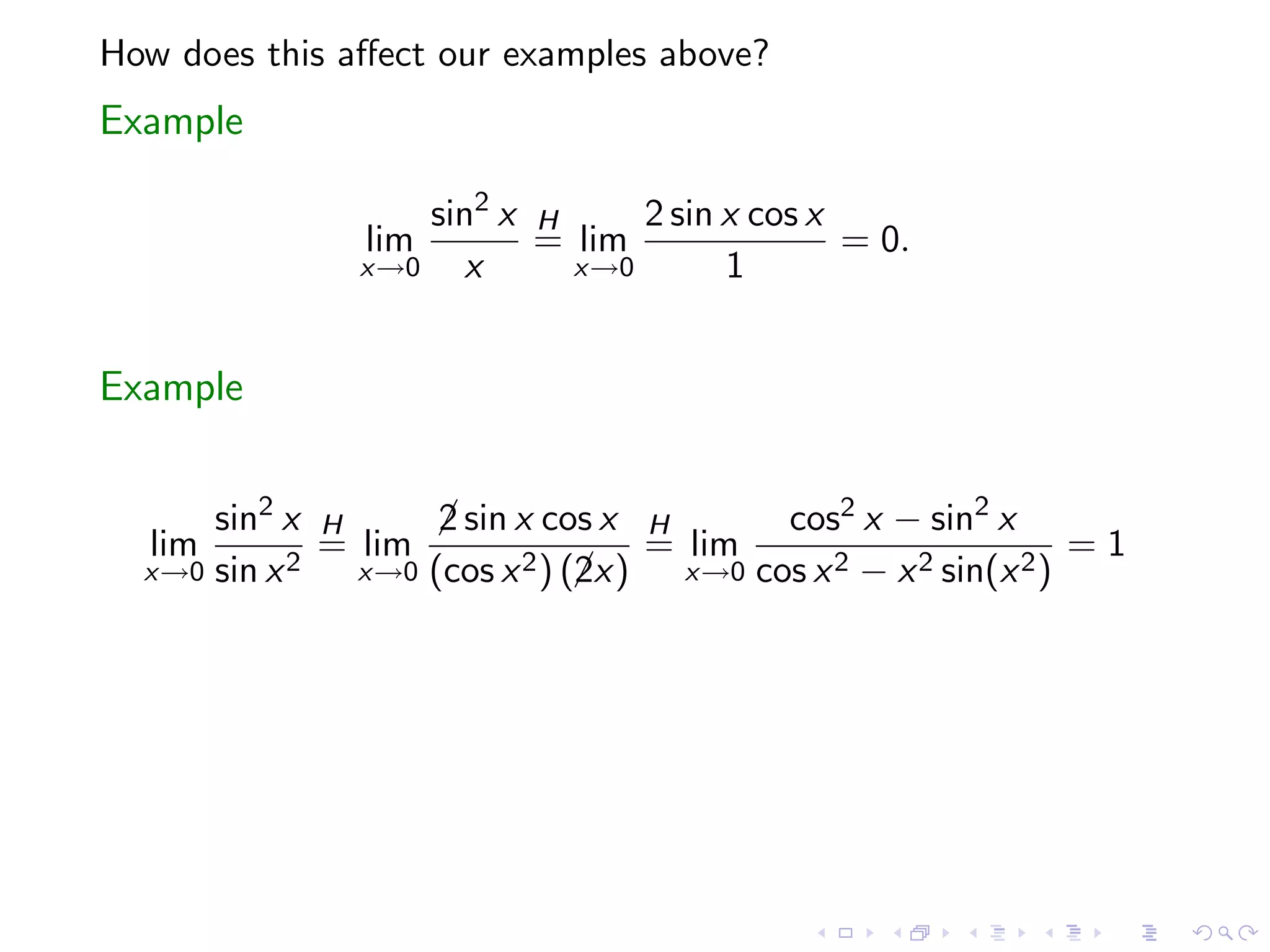 Lesson 25: Indeterminate Forms and L'Hôpital's Rule