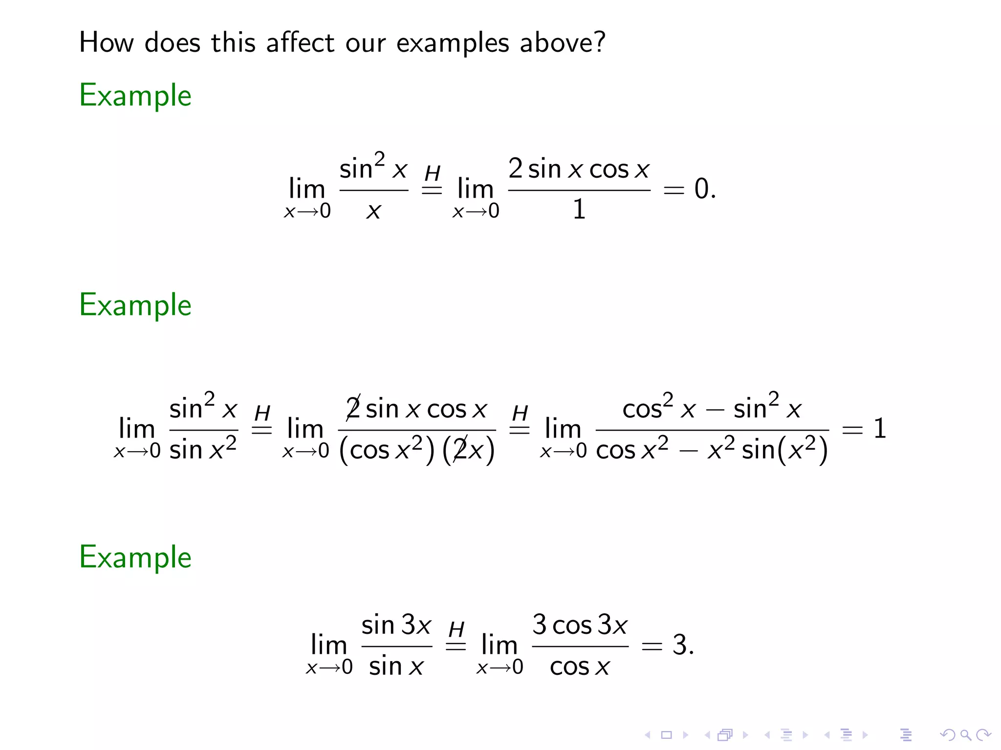 Lesson 25: Indeterminate Forms and L'Hôpital's Rule