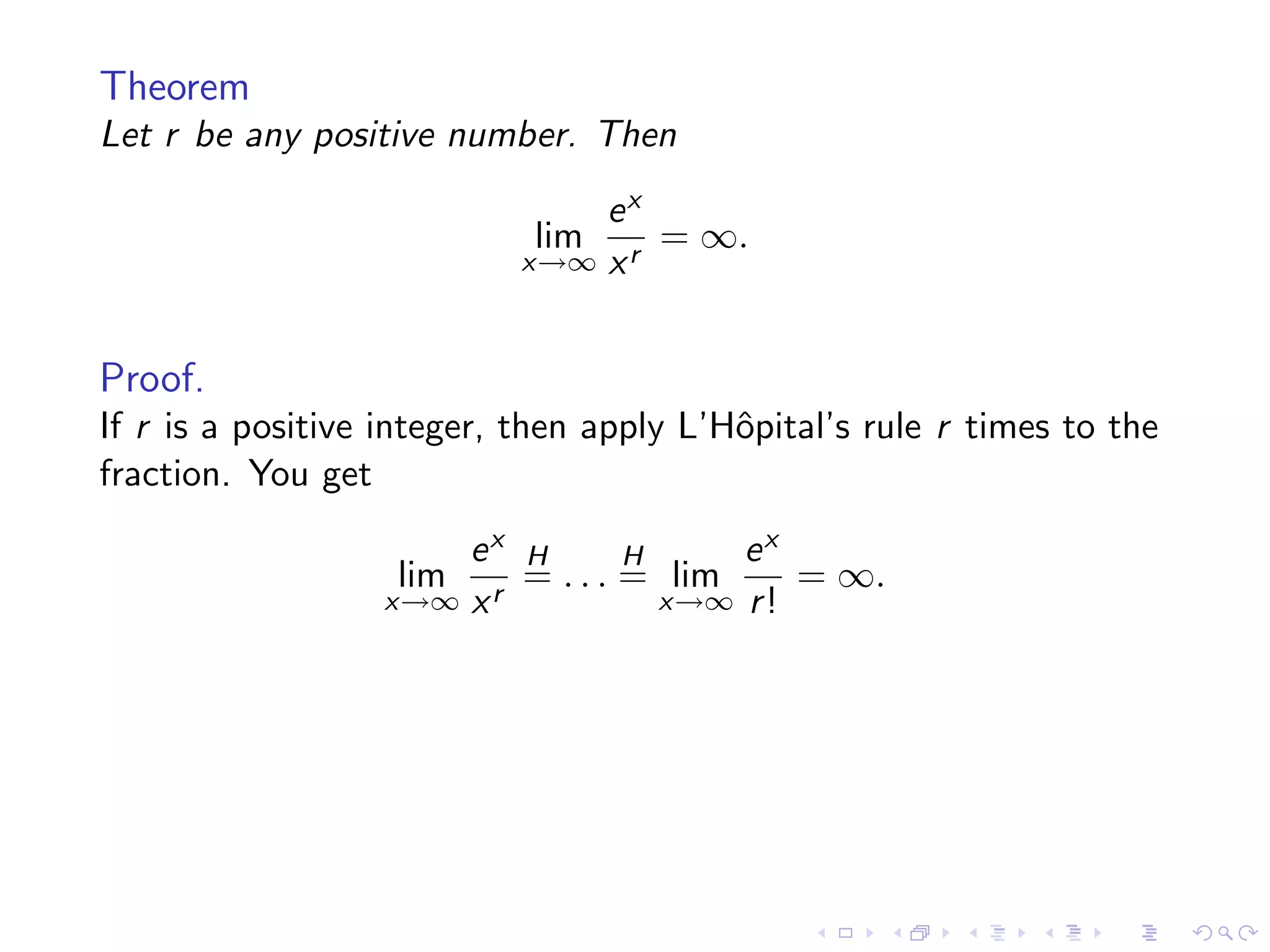 Lesson 25: Indeterminate Forms and L'Hôpital's Rule