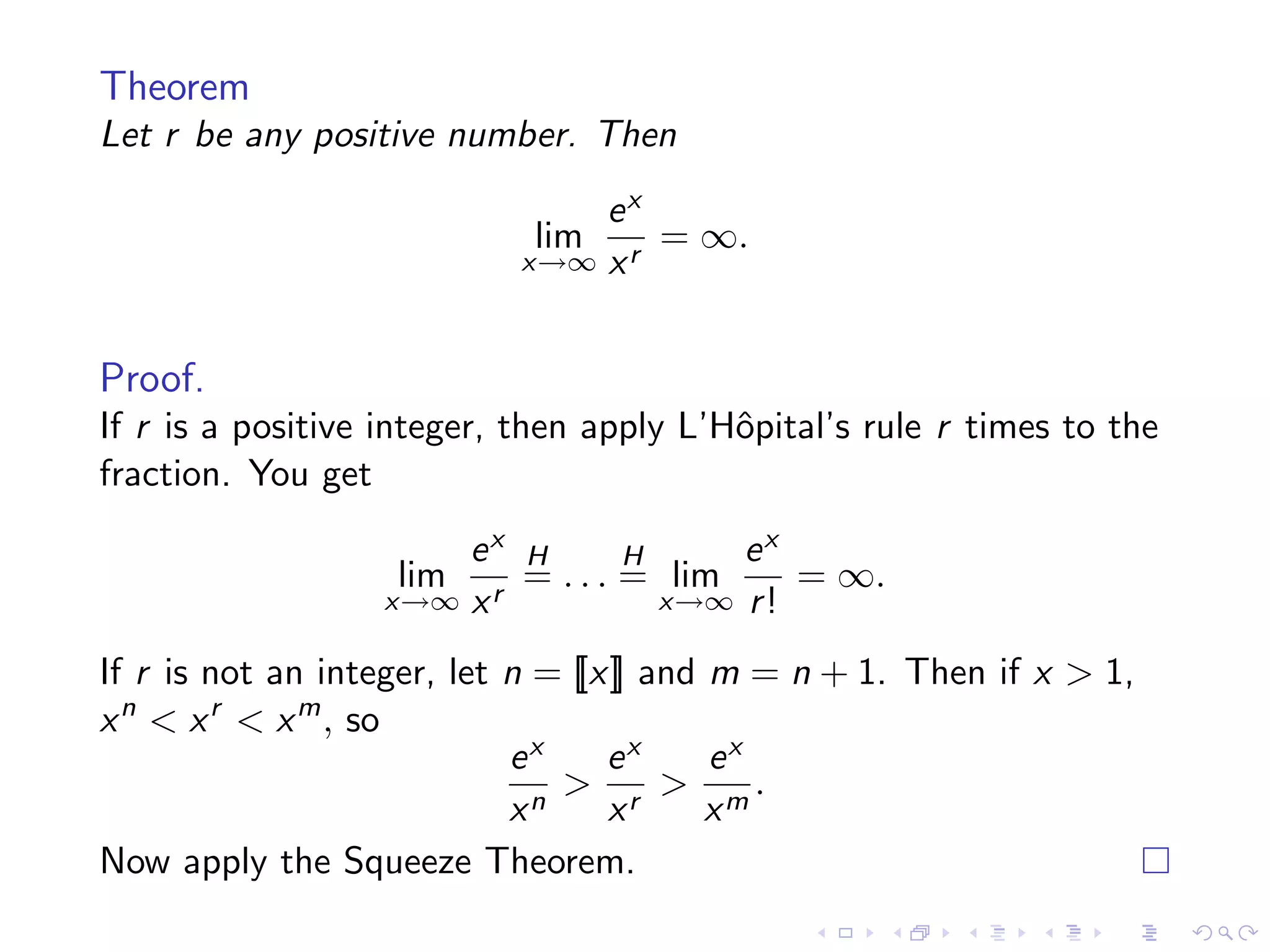 Lesson 25: Indeterminate Forms and L'Hôpital's Rule