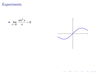 Lesson 25: Indeterminate Forms and L'Hôpital's Rule