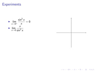 Lesson 25: Indeterminate Forms and L'Hôpital's Rule