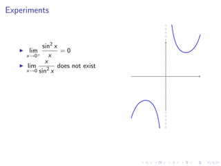 Lesson 25: Indeterminate Forms and L'Hôpital's Rule
