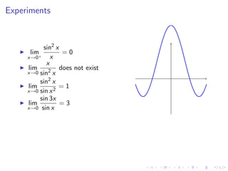 Lesson 25: Indeterminate Forms and L'Hôpital's Rule
