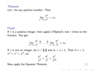 Lesson 25: Indeterminate Forms and L'Hôpital's Rule