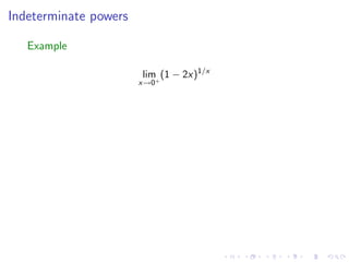 Lesson 25: Indeterminate Forms and L'Hôpital's Rule