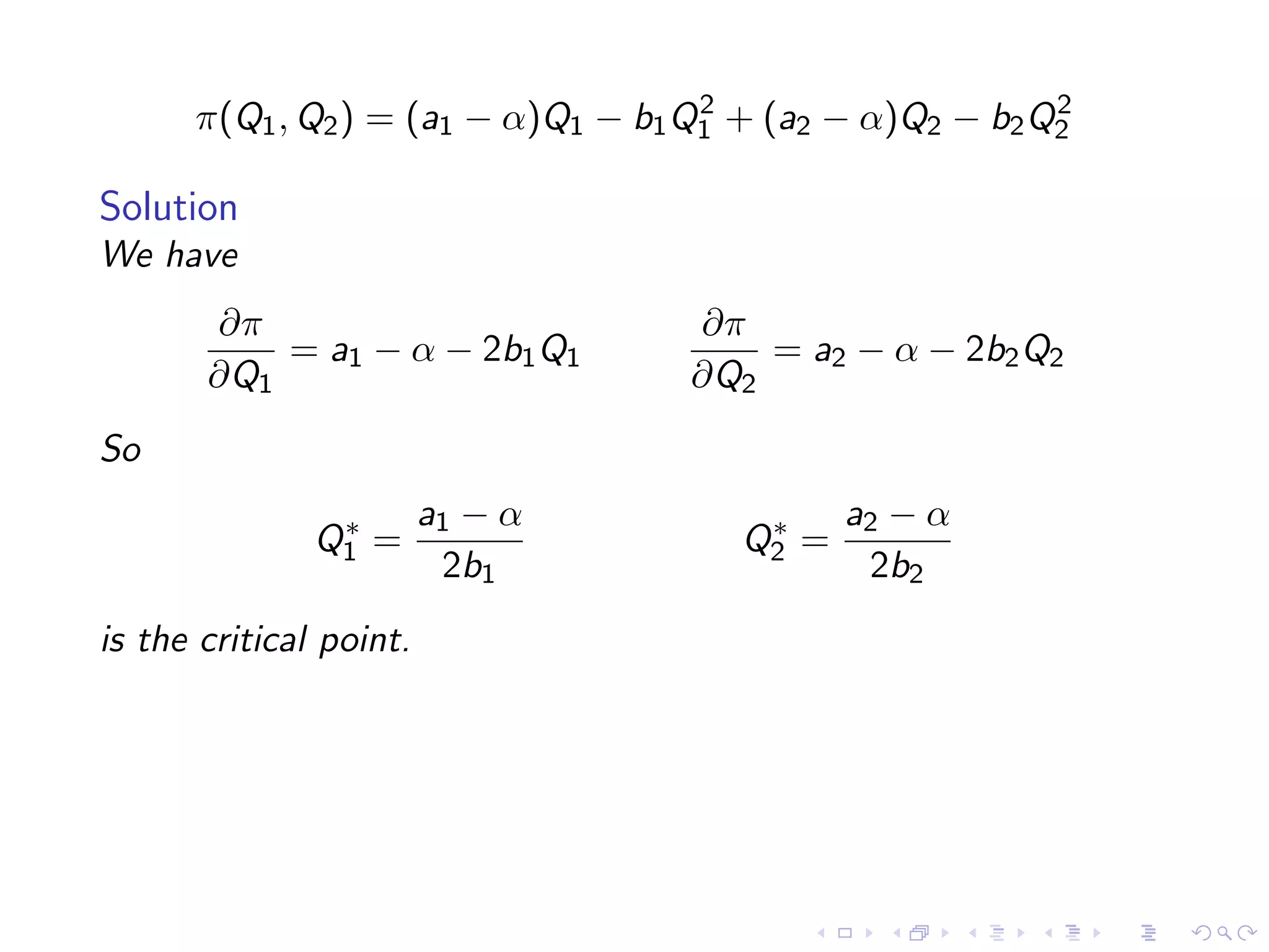 Lesson 25: Unconstrained Optimization I