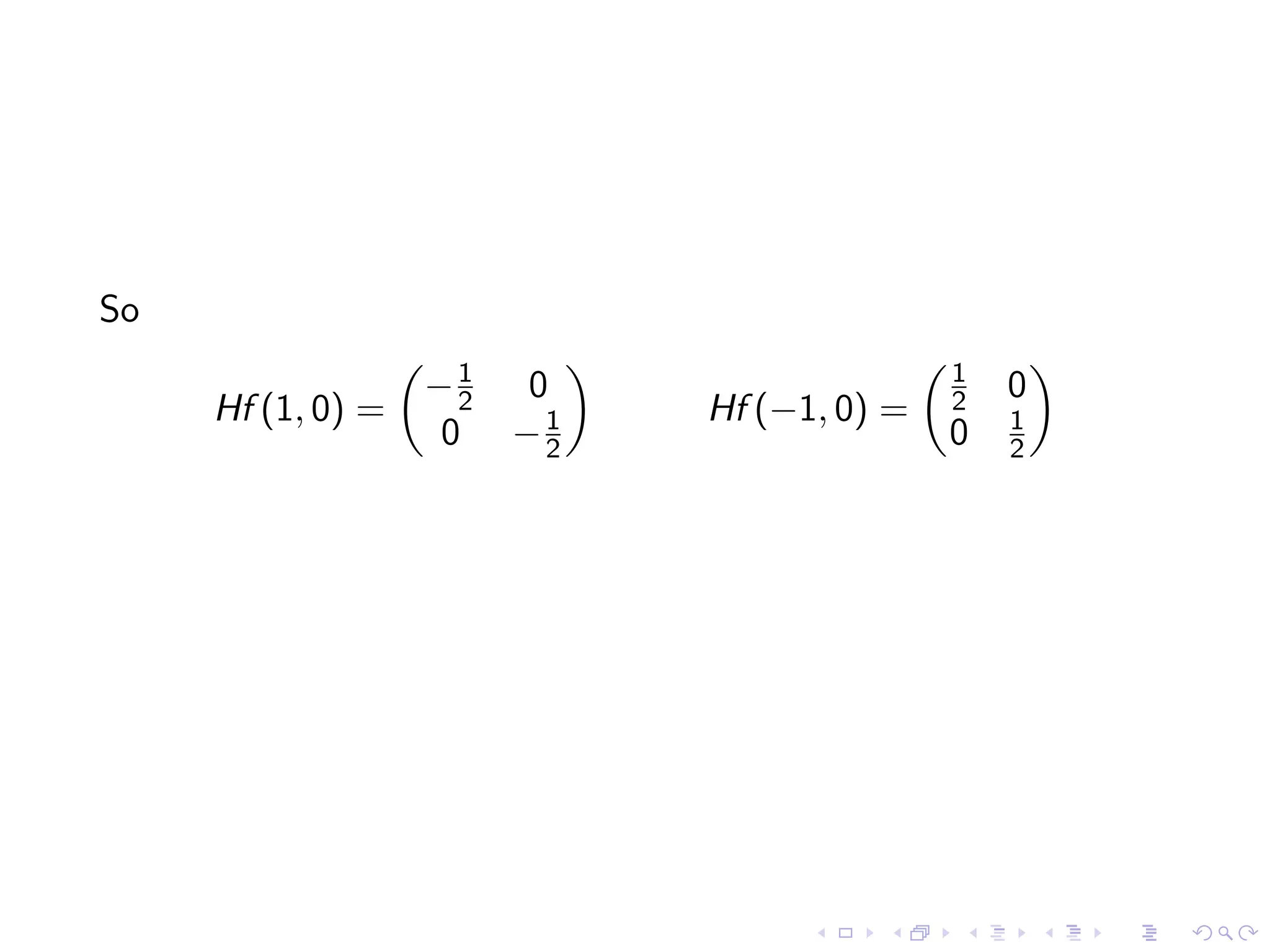 Lesson 25: Unconstrained Optimization I