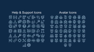 Help & Support Icons Avatar Icons
 