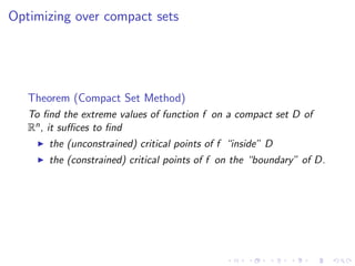 Lesson 28: Lagrange  Multipliers II