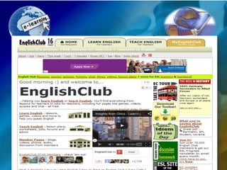 Lesson 2  internet language learning