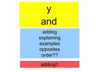 Lesson. 2 using connectives to create original sentences | PPTX