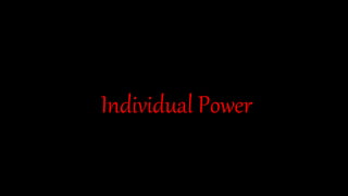 Individual Power
 