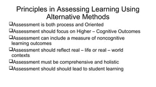 Lesson-3. Alternative Assessment.. ..... | PPTX