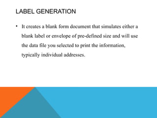 Label Generation Word Example lesson-3-advanced-word-processing-skills-recovered-1.pptx