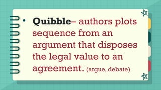 Quibble Example LESSON-3-ELEMENTS-OF-LITERARURE cnf.pptx