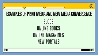 TYPES OF MEDIA LESSON 3 GRADE 12 MIL POWERPOINT PRESENTATION | PDF