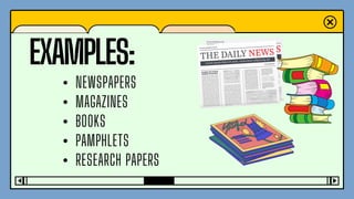 TYPES OF MEDIA LESSON 3 GRADE 12 MIL POWERPOINT PRESENTATION | PDF
