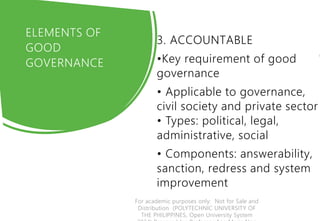 Presentation about Government vs Governance | PDF