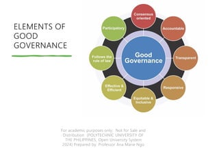 Presentation about Government vs Governance | PDF