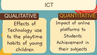 Lesson 3 QUALITATIVE AND QUANTITATIVE RESEARCH 1 pptx