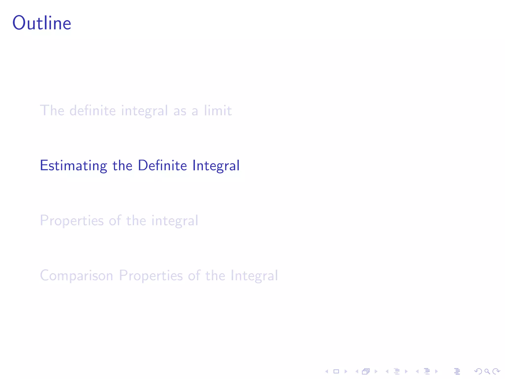 Lesson 30: The Definite Integral