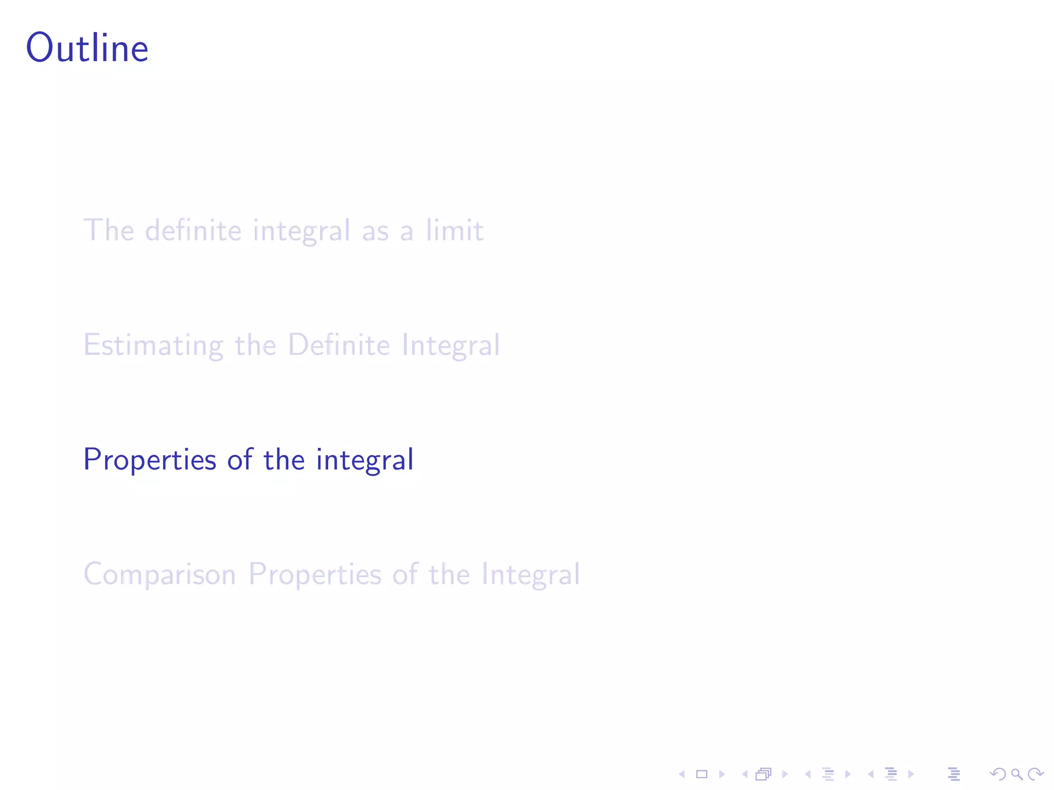 Lesson 30: The Definite Integral