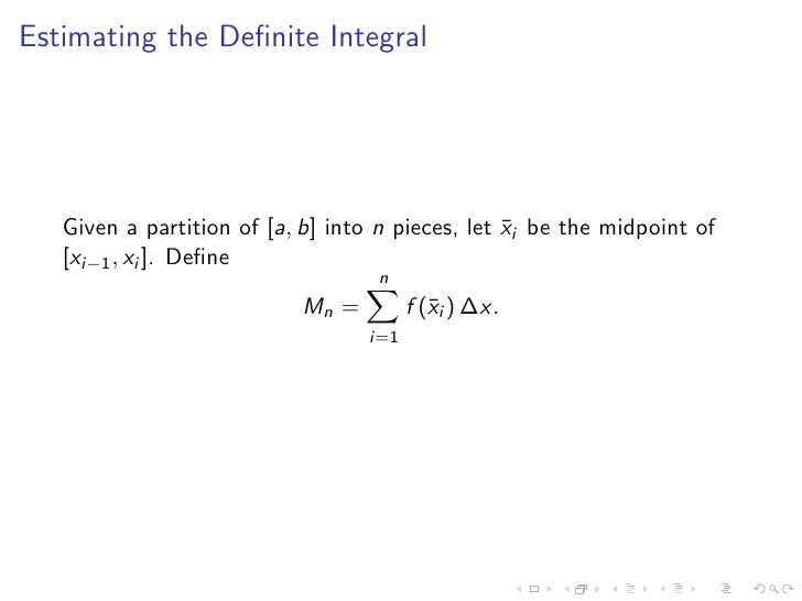 define integral