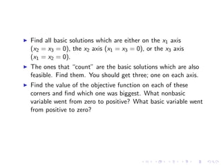 Lesson 32: Simplex Method II