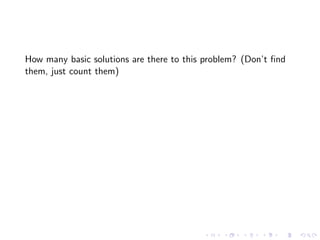 Lesson 32: Simplex Method II