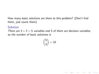 Lesson 32: Simplex Method II